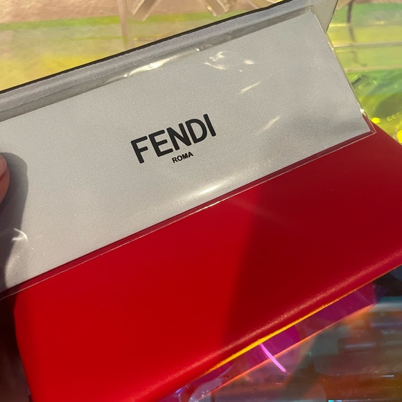 Fendi Rose Gold Flat Top Mirror Sunglasses- Authentic - Picture 3 of 4